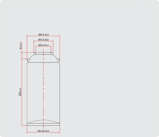 AEROSSOL TRÊS PEÇAS<br />DIAMETRO NOMINAL 57